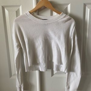 Waffle knit long sleeve